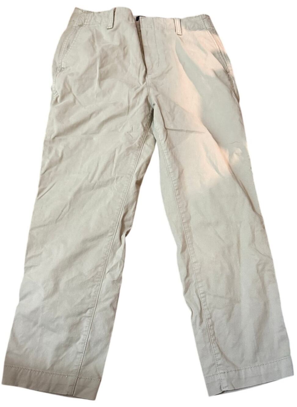 Gap Pratt Khaki Chino Pants, Light Green, Stretch Straight Cotton, Women Size 10